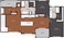 1,176 sq. ft. B3 floor plan