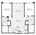 1,318 sq. ft. B6 floor plan