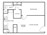 550 sq. ft. floor plan