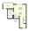 335 sq. ft. A7 floor plan