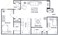 926 sq. ft. B2 floor plan
