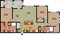 1,400 sq. ft. C2 floor plan