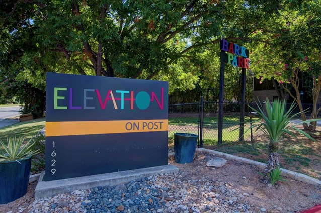 Elevation on Post Apartments San Marcos Texas