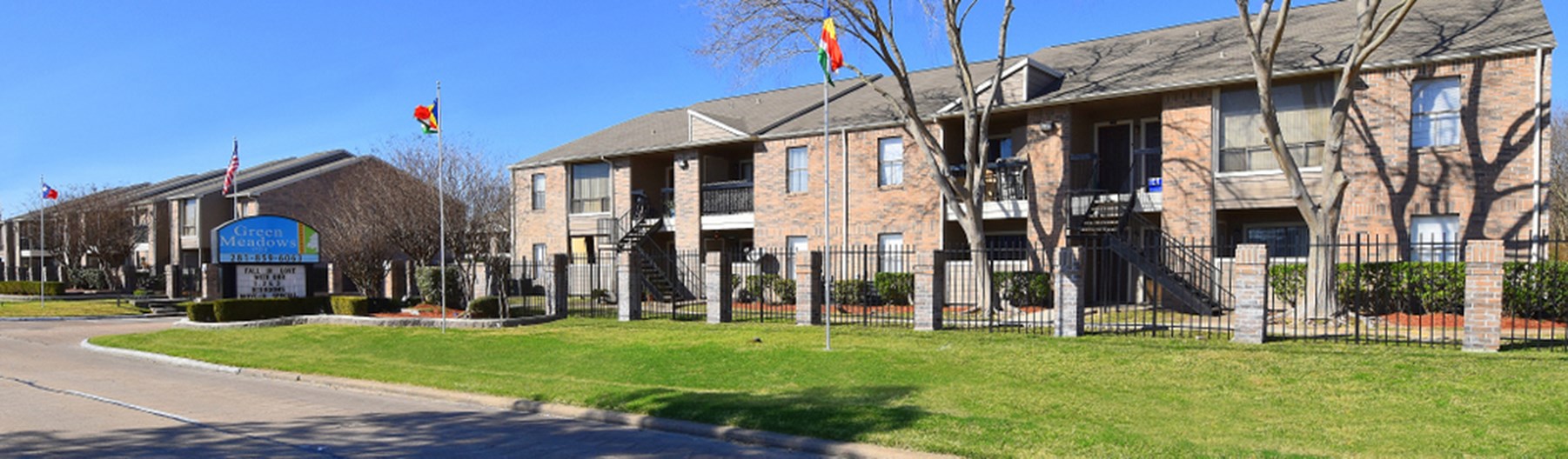 Green Meadows Houston 819+ for 1, 2 & 3 Bed Apts