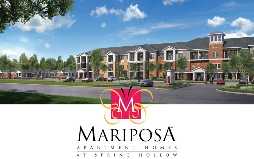 Mariposa at Spring Hollow Saginaw 960+ for 1 & 2 Beds