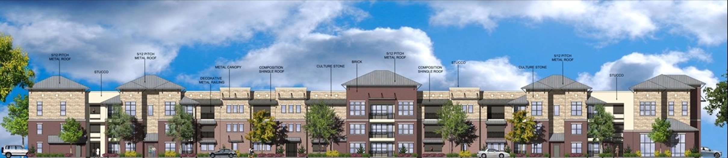 Quadrangles on Twenty Apartments