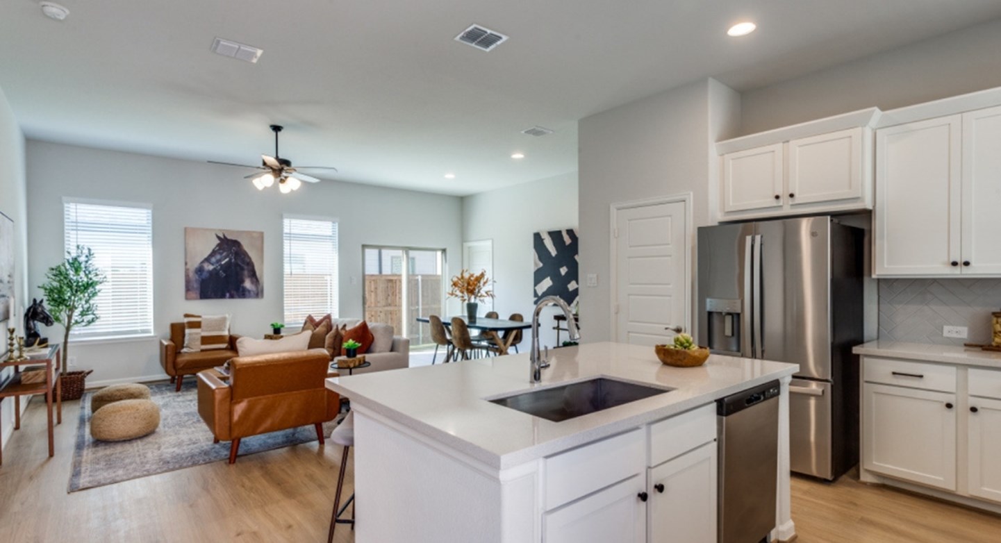 Canopy Homes at Woodcreek - Living/Kitchen - Photo 5 of 17