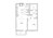 803 sq. ft. Design floor plan