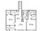 1,107 sq. ft. B3U floor plan