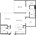 951 sq. ft. to 1,062 sq. ft. A3 floor plan