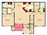 1,024 sq. ft. to 1,035 sq. ft. Vienna floor plan