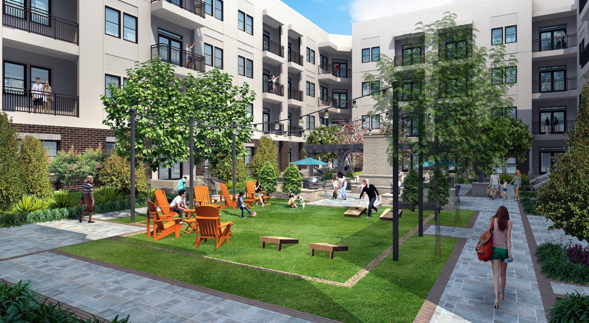 Rosslyn at Garden Oaks - Courtyard - Photo 3 of 7