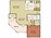 775 sq. ft. SYNERGY floor plan