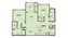 1,085 sq. ft. B2-Sage floor plan
