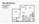 680 sq. ft. to 720 sq. ft. A1 floor plan