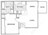 479 sq. ft. Cape Cod floor plan