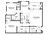 1,235 sq. ft. B3-FP floor plan