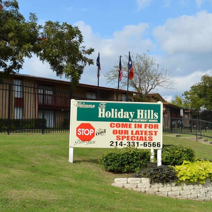 Holiday Hills II Dallas 1105+ for 1, 2 & 3 Bed Apts