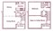 879 sq. ft. floor plan