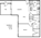 731 sq. ft. A1 floor plan