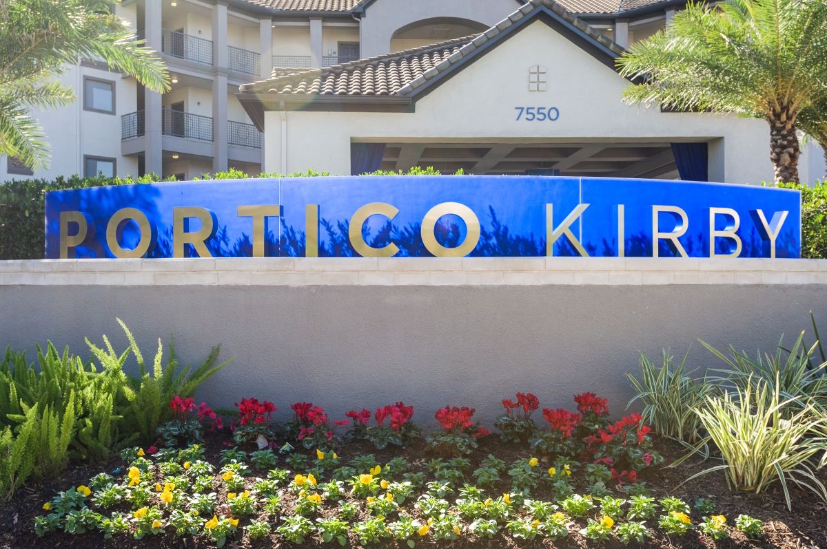Portico Kirby Houston 1449+ for 1, 2 & 3 Bed Apts