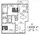 1,027 sq. ft. ABP floor plan