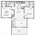 800 sq. ft. A1AD/Cypress floor plan