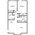 923 sq. ft. C floor plan