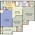 1,045 sq. ft. Bridgeport (B1) floor plan
