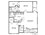 1,149 sq. ft. B1U/B1UG floor plan