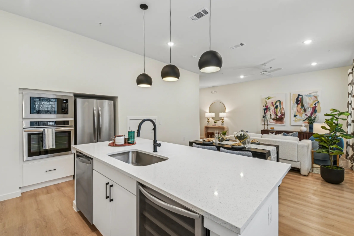 Oasis at Stone Oak - Living/Kitchen - Photo 7 of 19