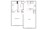 750 sq. ft. Hyacinth 30% floor plan