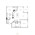 1,207 sq. ft. B4 floor plan