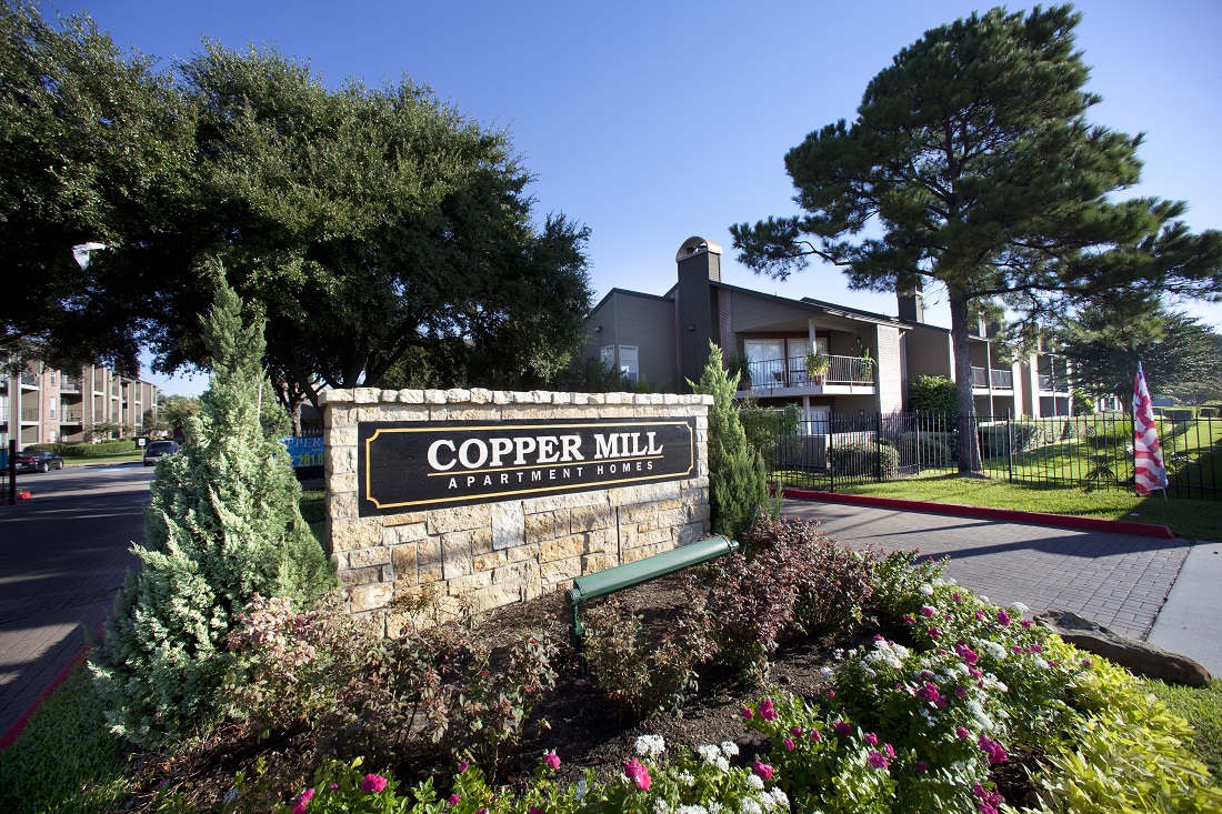 Westmount at Copper Mill Houston 979+ for 1 & 2 Beds