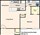 656 sq. ft. B floor plan