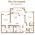 1,072 sq. ft. Savannah floor plan