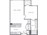 706 sq. ft. to 726 sq. ft. A4 floor plan