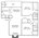 1,020 sq. ft. B2/Mulberry floor plan