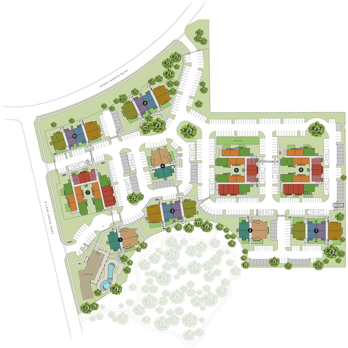 Avery Oaks - Site Plan - Photo 2 of 2