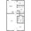 699 sq. ft. B2 floor plan