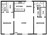 1,313 sq. ft. Magnolia floor plan