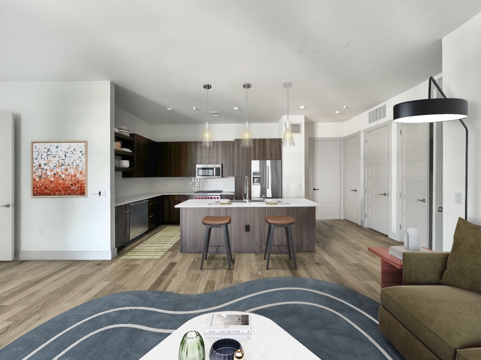 Lenox Heights - Living/Kitchen - Photo 5 of 9