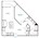 787 sq. ft. to 870 sq. ft. A3 floor plan