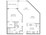 793 sq. ft. Pantheon/A3F floor plan