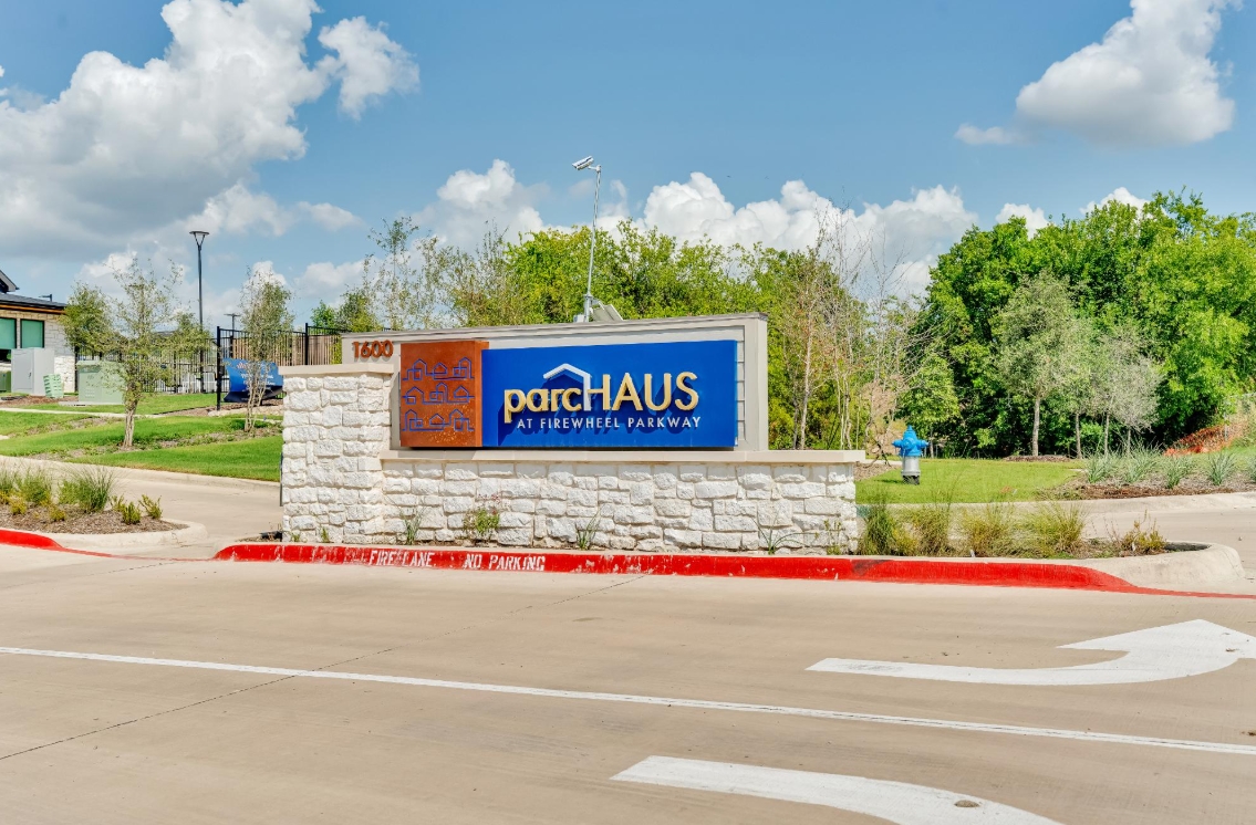 parcHAUS at Firewheel Parkway - Monument Sign - Photo 2 of 24