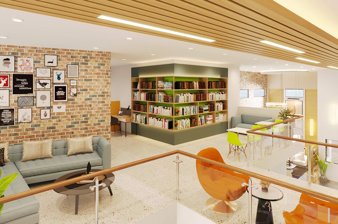 Wildwood Lake Residency - Library - Photo 7 of 11