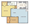 628 sq. ft. Bridlewood - A1 floor plan