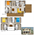 1,483 sq. ft. Sisterdale(Cottage) floor plan