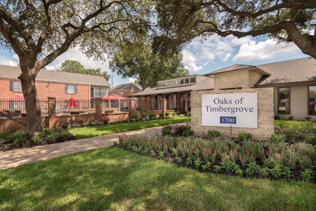 Oaks of Timbergrove Houston 1379+ for 1, 2 & 3 Beds