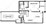611 sq. ft. A1-GAR floor plan